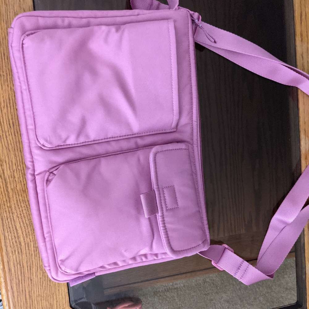 VERA BRADLEY SMALL UTILITY CROSSBODY RECYCLED COTT